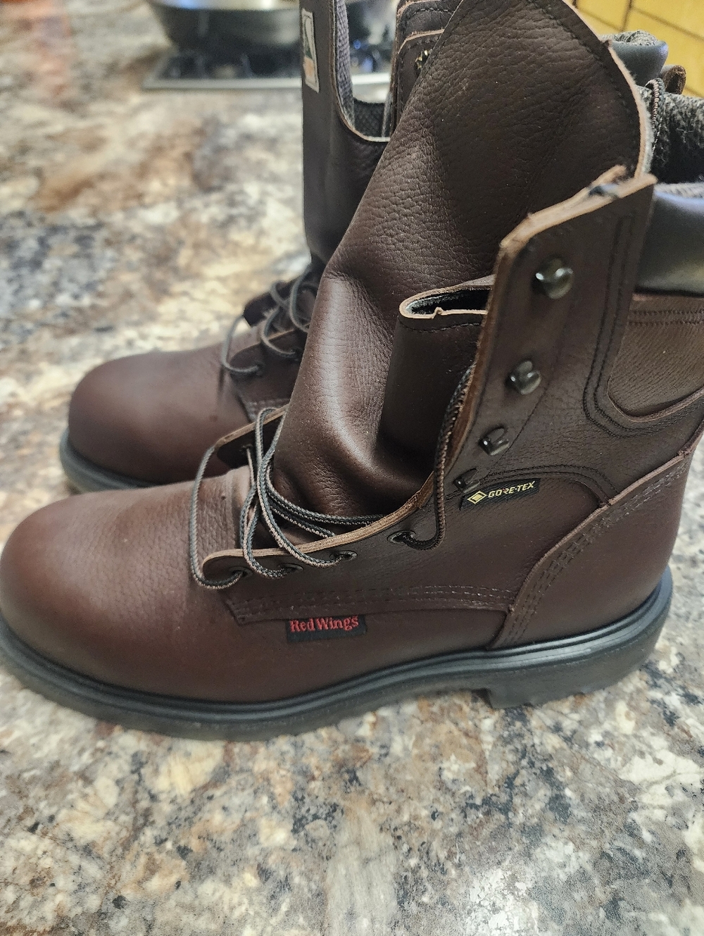 Redwing Men's Brown GORE-TEX Work Boots